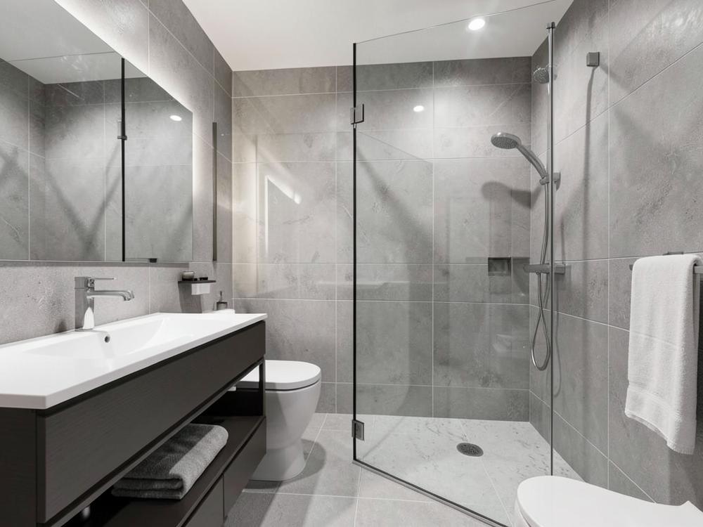 Bathroom remodel and fitting